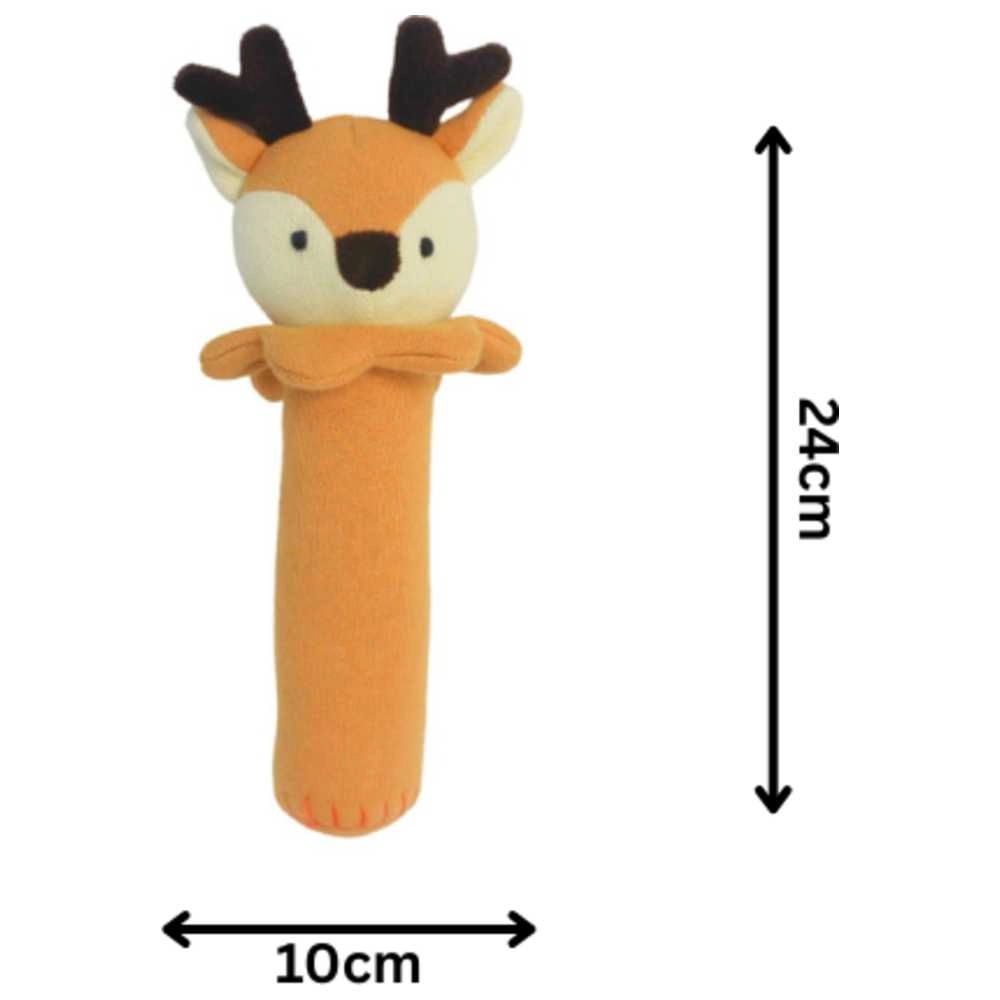 Reindeer With Bunny & Small Giraffe Rattle Toy - 0 month(s) 3 piece(s)