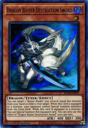 Yu-Gi-Oh! Dragon Buster Destruction Sword BLAR-EN079