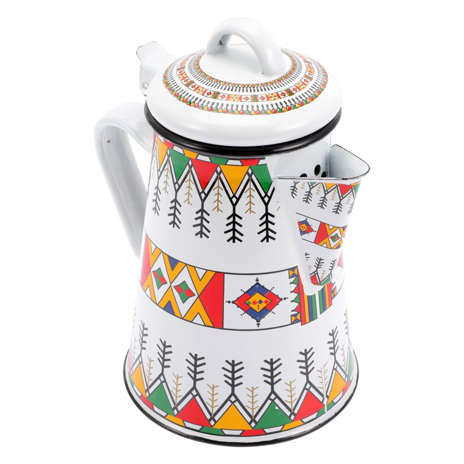 Porcelain Teapot - Ceramic Enameled 2. 5L