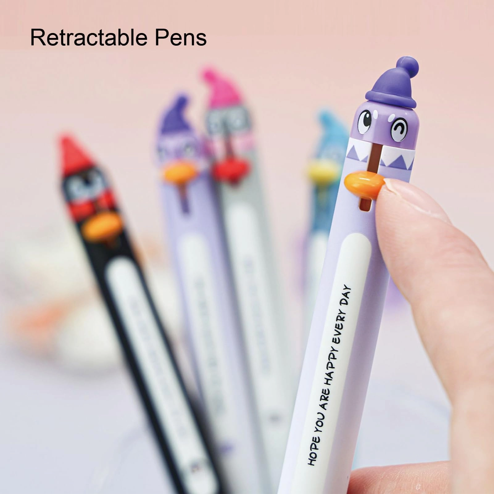 Gel Pen - 4Pcs 0.5mm