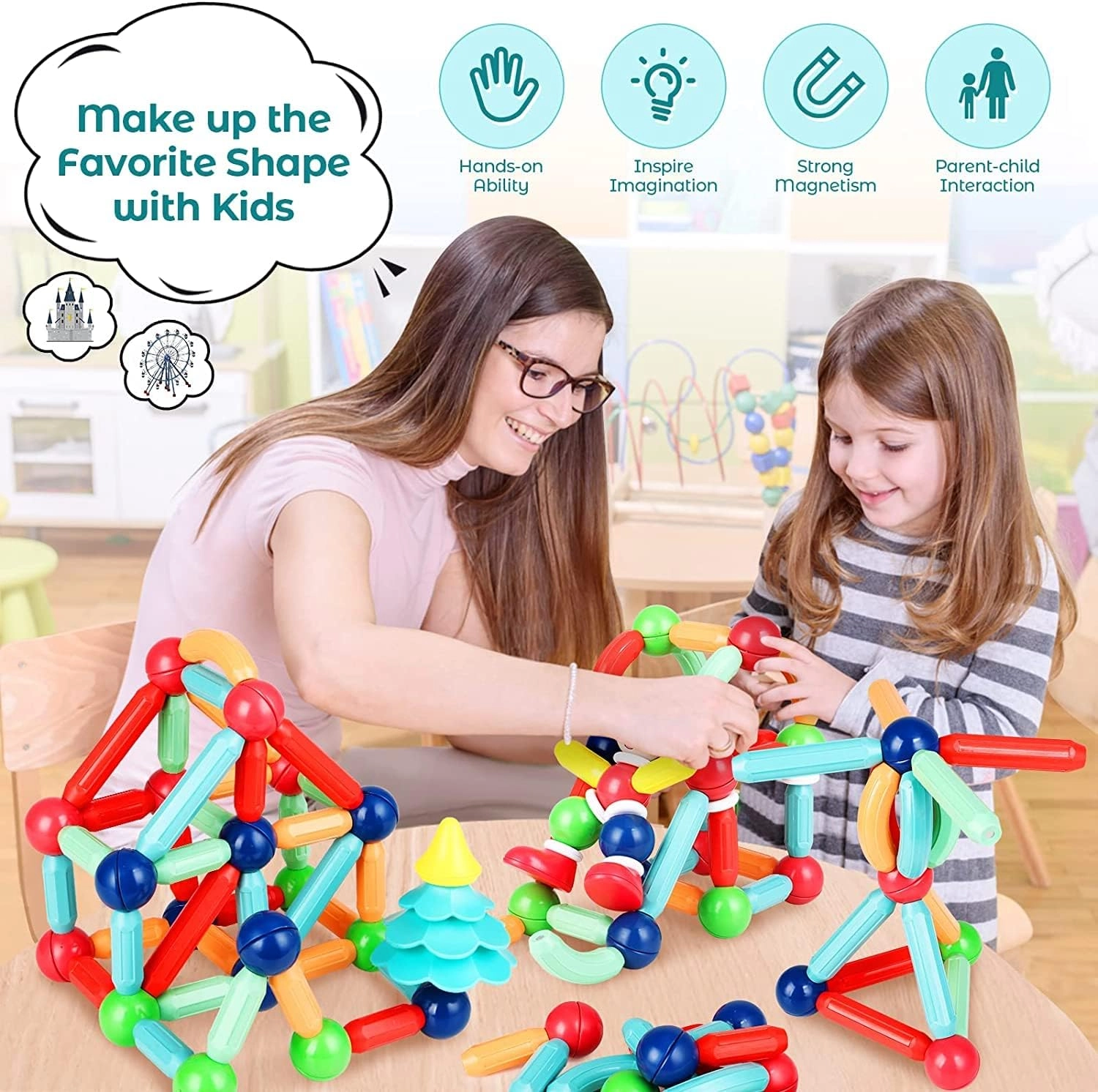 Magnetic Sticks - 36 pcs