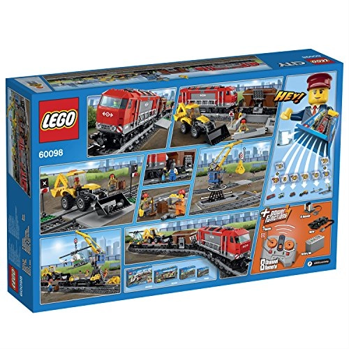 LEGO City Heavy-haul Train - Motorized 7-speed IR Remote Control 5 Minifigures