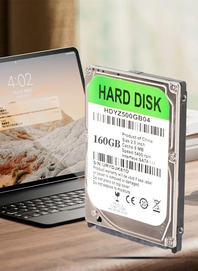 2.5" 5400rpm 8MB (JC00804CY160GB) - 160GB