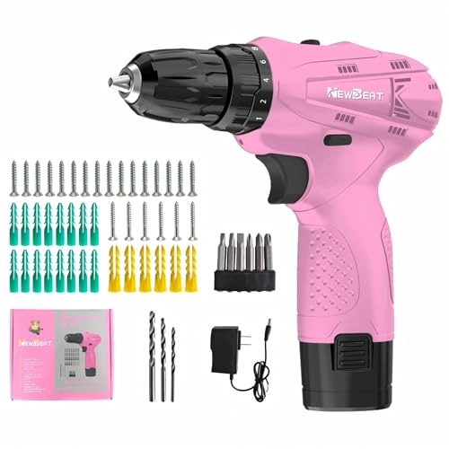 Cordless Drill Set - 1500 Milliamp Hours 12 Volts