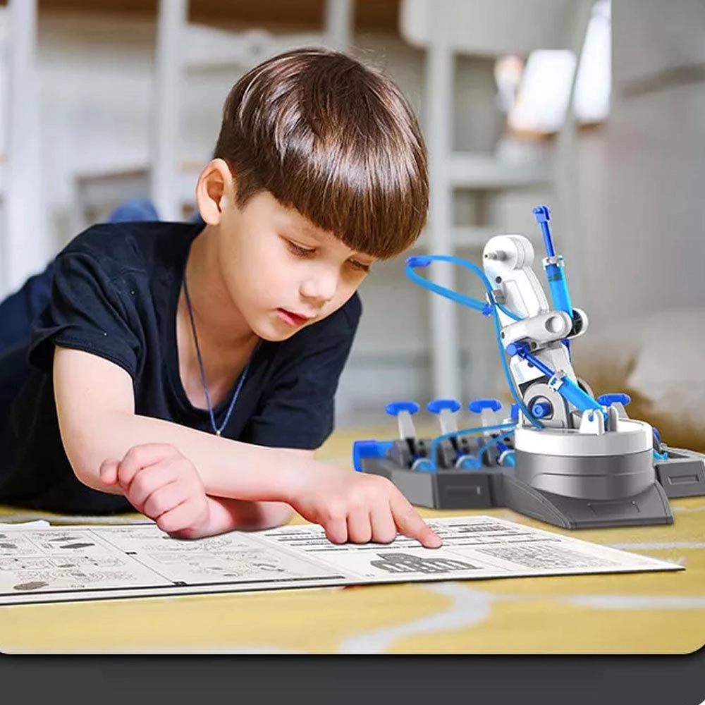3-In-1 Mechanical/Robotic Arm Toy - 220 pcs Hydraulic