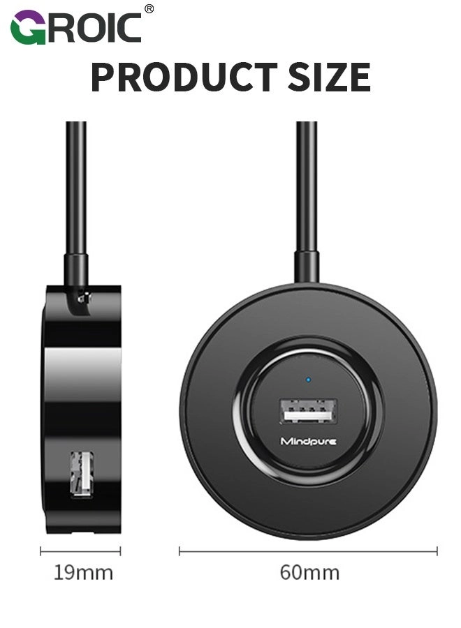 4-Port Expansion USB Splitter - True