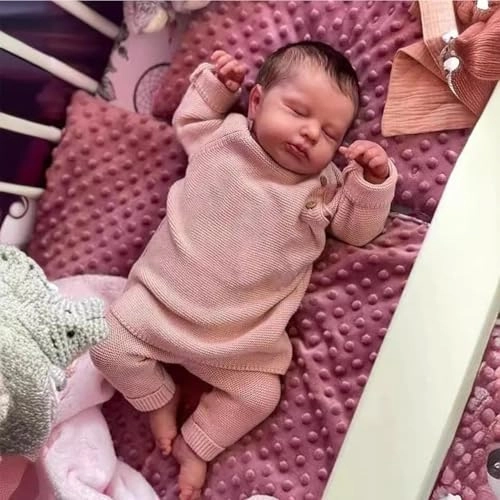 Reborn Baby Doll - 20 inches Vinyl Ages 3+ Gift Set