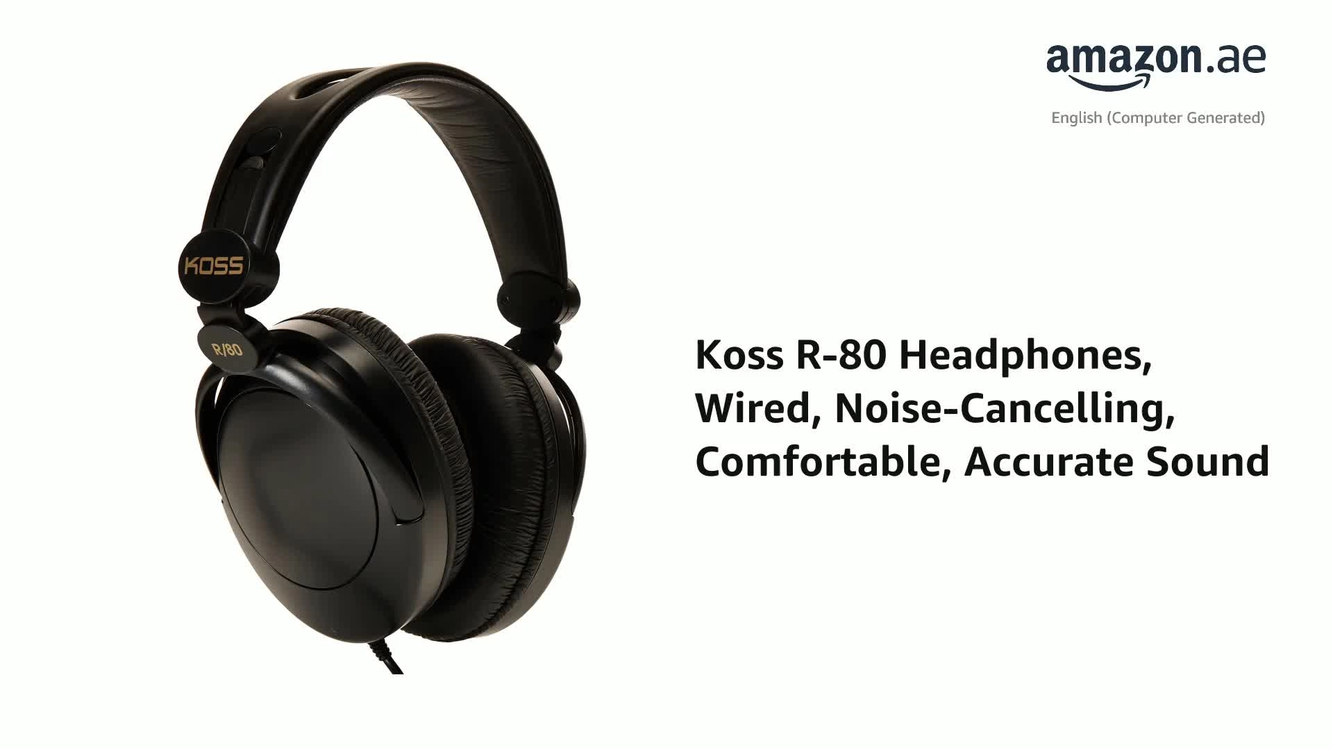 R 80 Wired Headphone