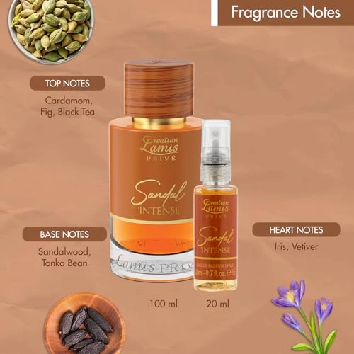 Jasmine Joy + Rose Augusta + Vanilla Divin + Sandal Intense - Eau de Parfum 4X20ML