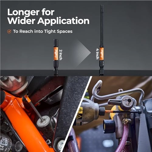 Impact Allen Wrench Drill Bit Set - 20pcs 4" Long