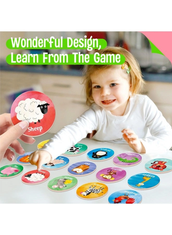 Memory Matching Game - 4 5 6 Years Old 32 pieces