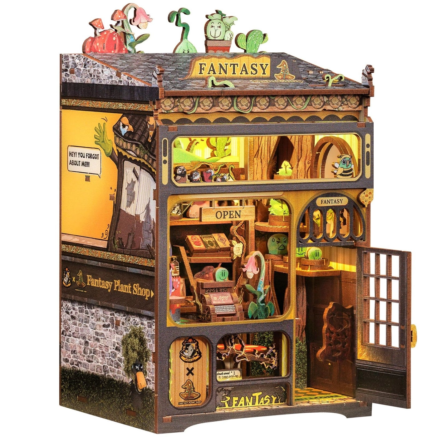 Book Nook Kit - Fantasy Plant Shop