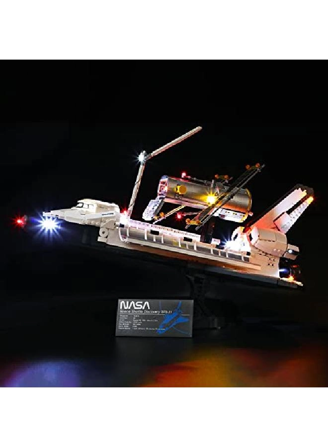 Led Lighting Kit For Nasa Space Shuttle Discovery Compatible With Lego 10283 - Space