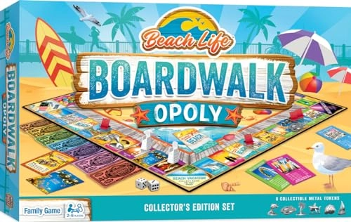 Beach Life Boardwalk Opoly