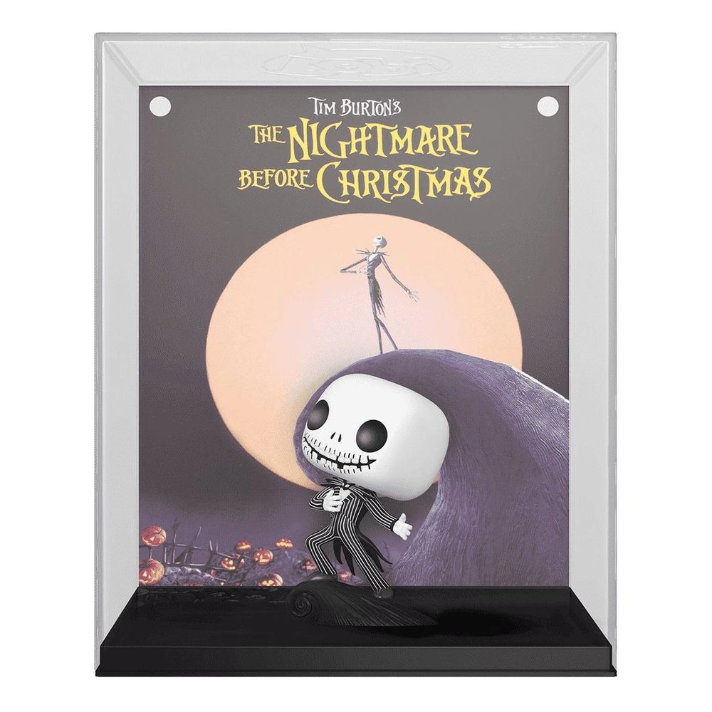 FUNKO TOYS Jack Skellington - The Nightmare Before Christmas Pop! Cover - Vinyl Figure (10.8 cm) (FU63271)