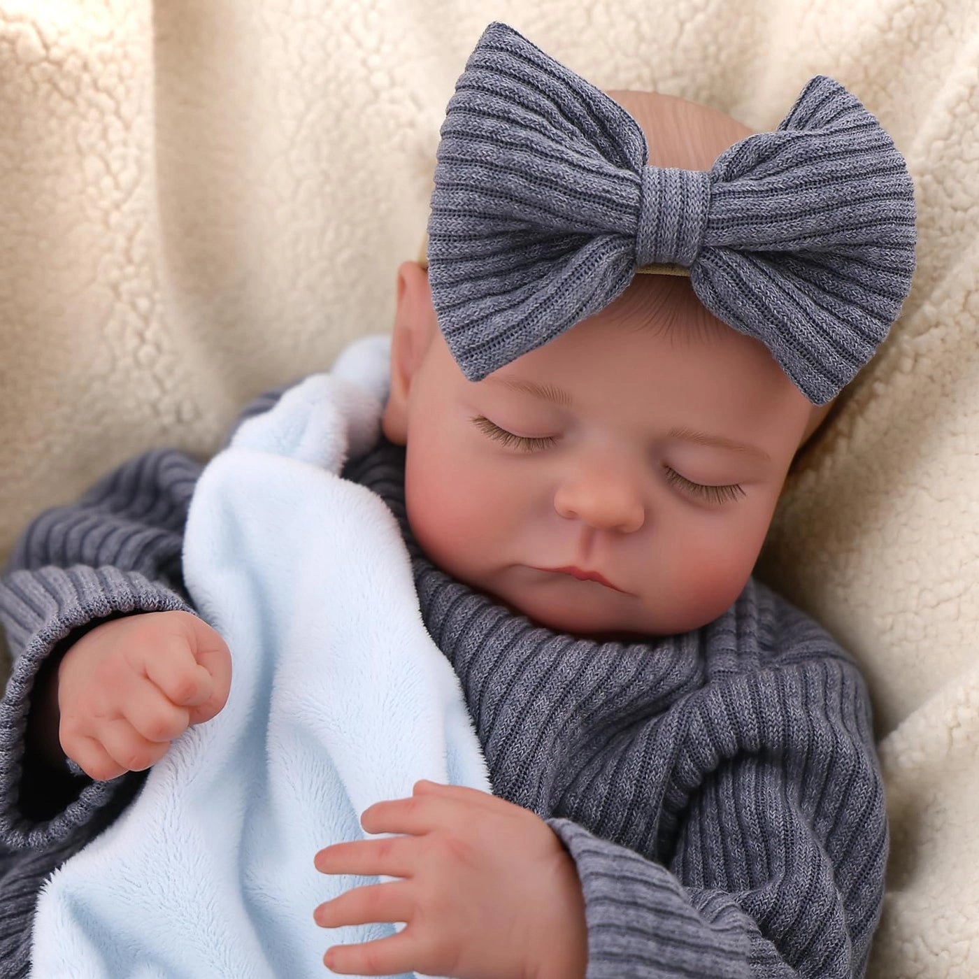 Reborn Baby Doll - 18 Inches Vinyl Boy Ages 3+