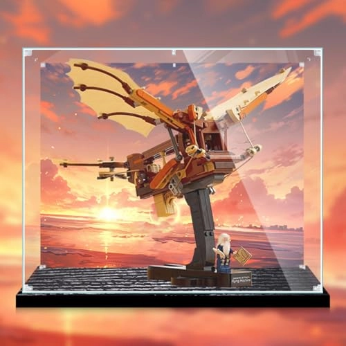 Figures Display Box - 1 piece(s) 10363 Leonaardo da Vin-cis Flying Mach-ine for LE-GO model