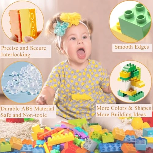 Large Building Blocks - 198 pcs