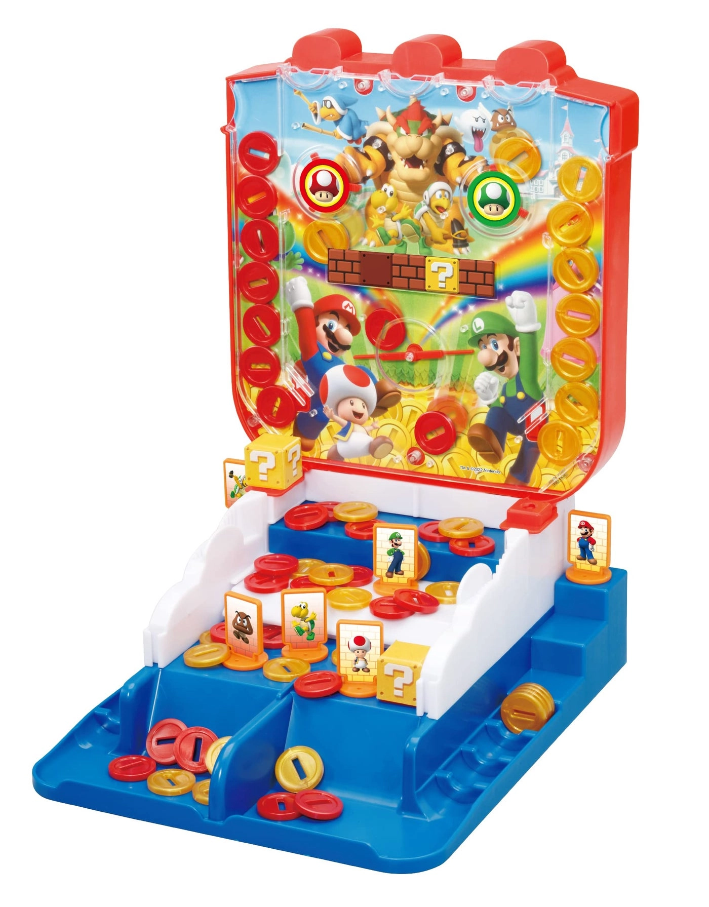 Super Mario Lucky Coin Game - Tabletop Skill and Action Game