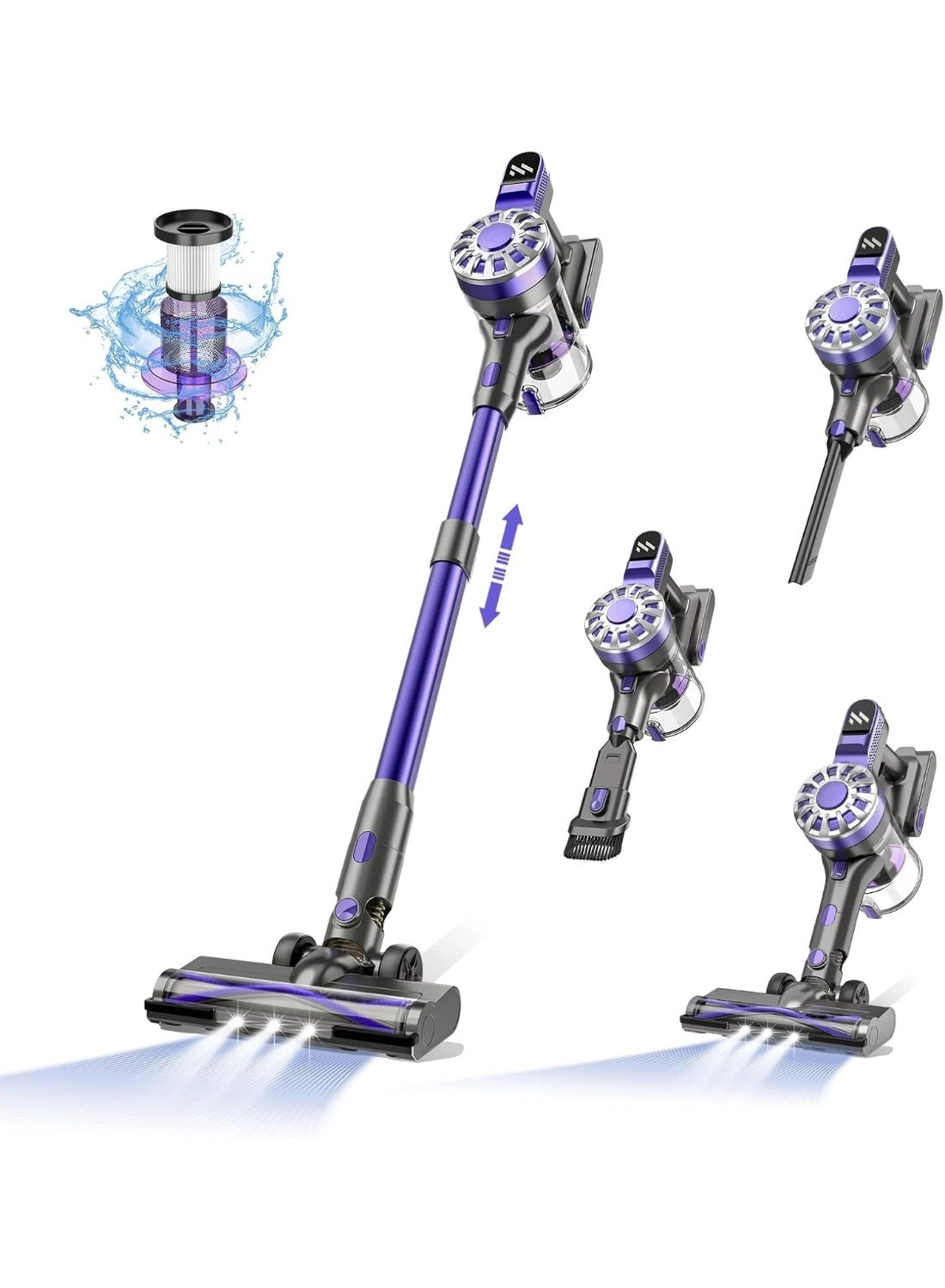 KASTWAVE Cordless Vacuum Cleaner - Stick 35 Minutes