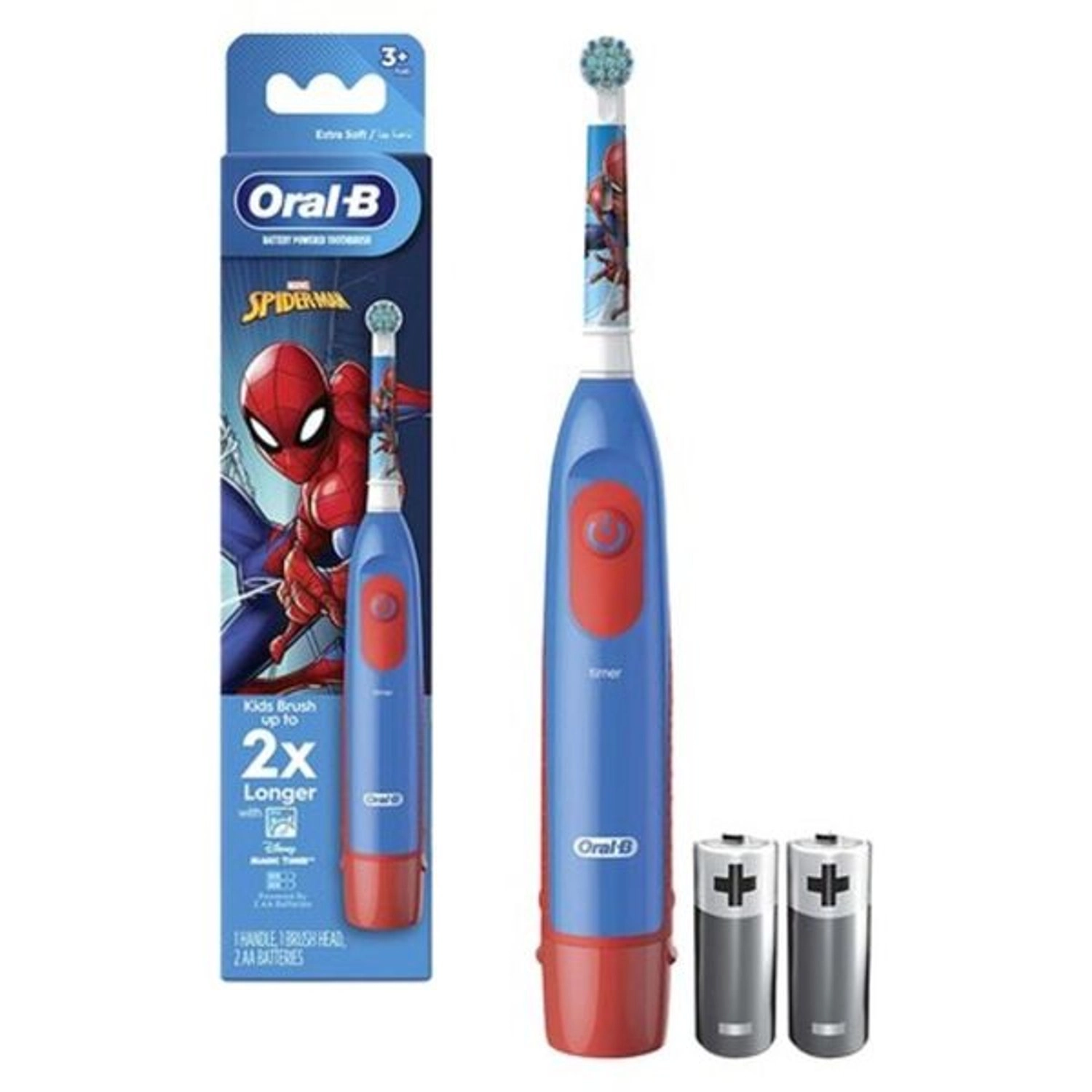 DB5.510.1K - Electric Toothbrush Spider-Man Kids 3+