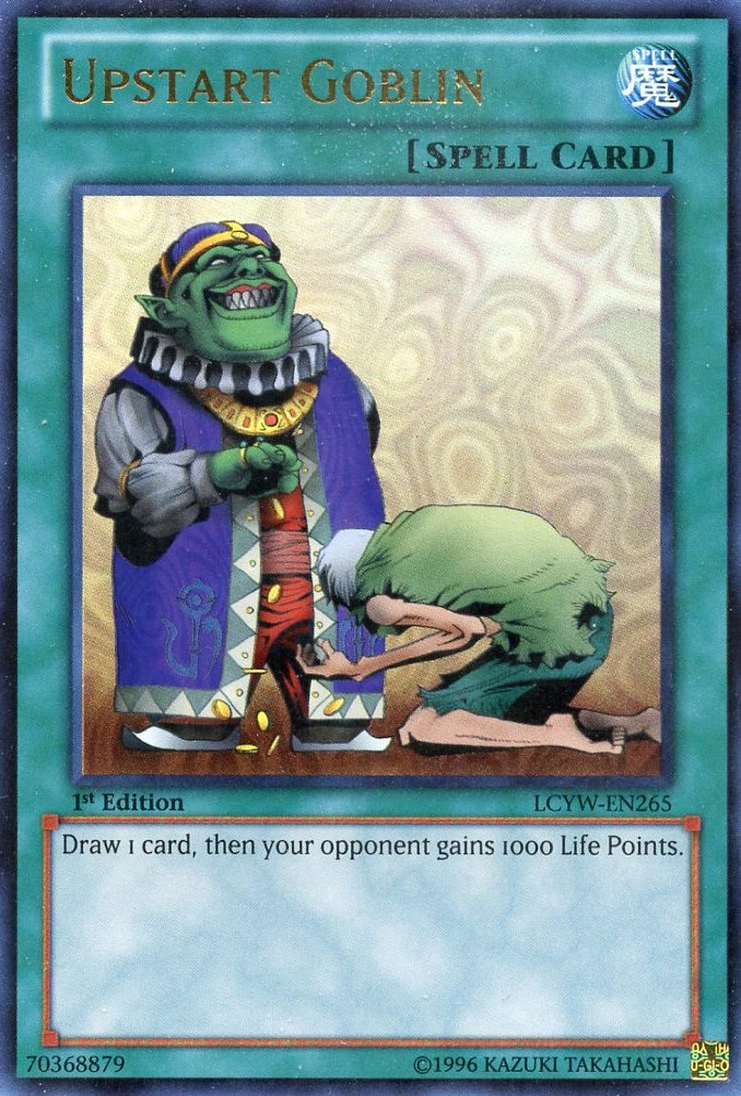 Yu-Gi-Oh! Upstart Goblin LCYW-EN265 - 1st Edition