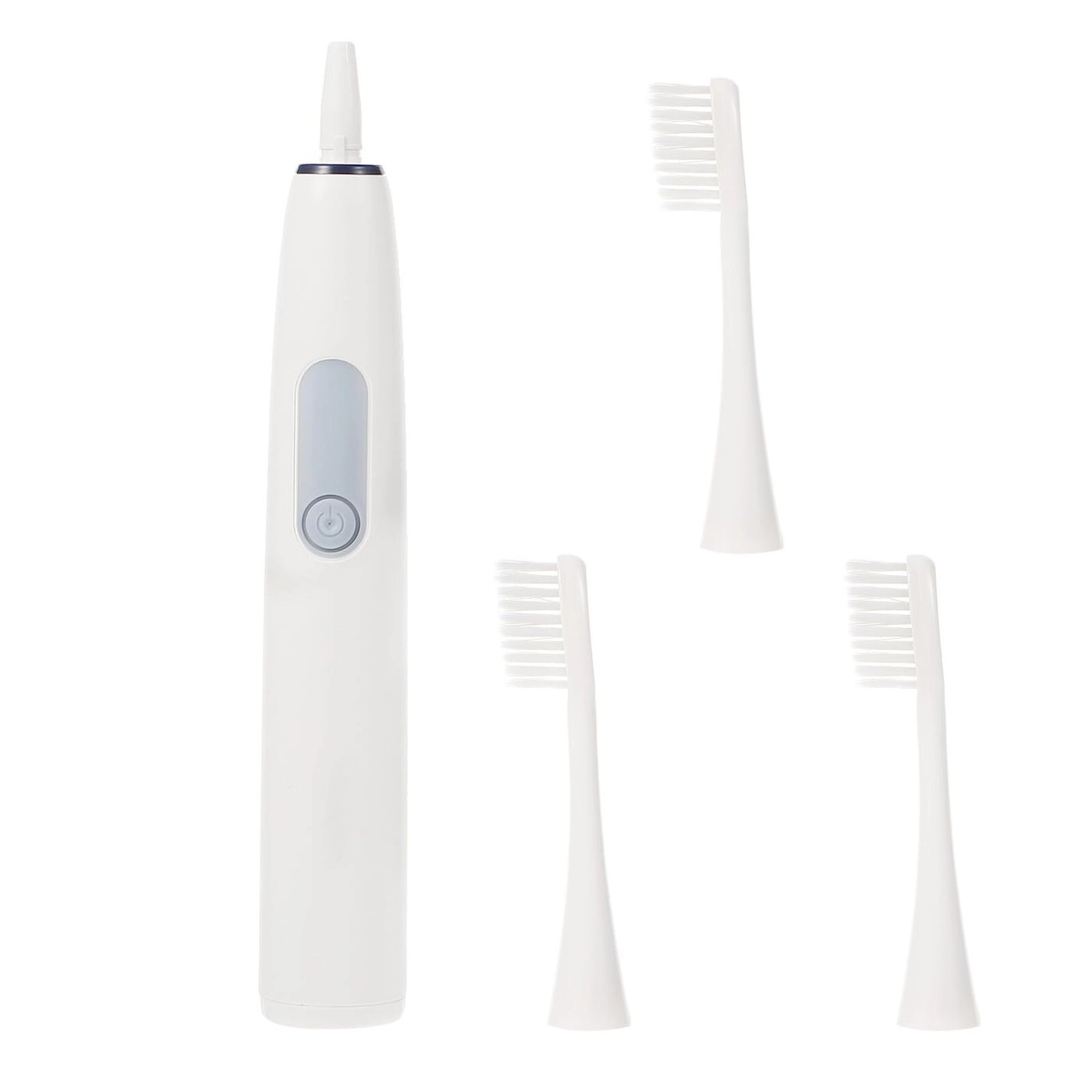 Smart Sonic Electric Toothbrush - Soft Bristles Light Grey