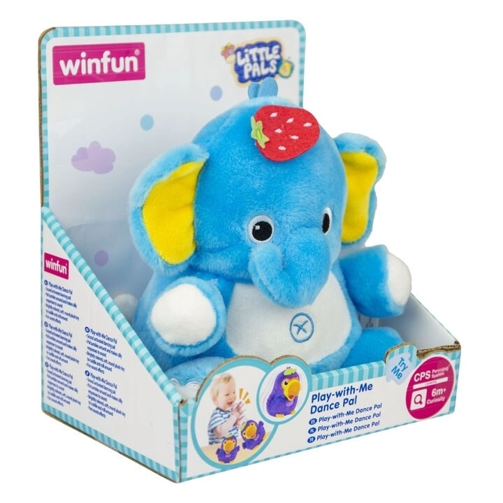 Winfun Play-with-Me Dance Pal Elephant Musical Toy