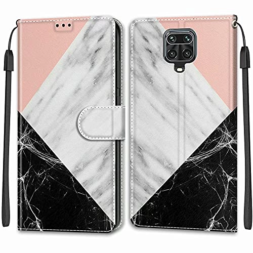 Nadoli Wallet Case Folio for Xiaomi Redmi Note 9 Pro