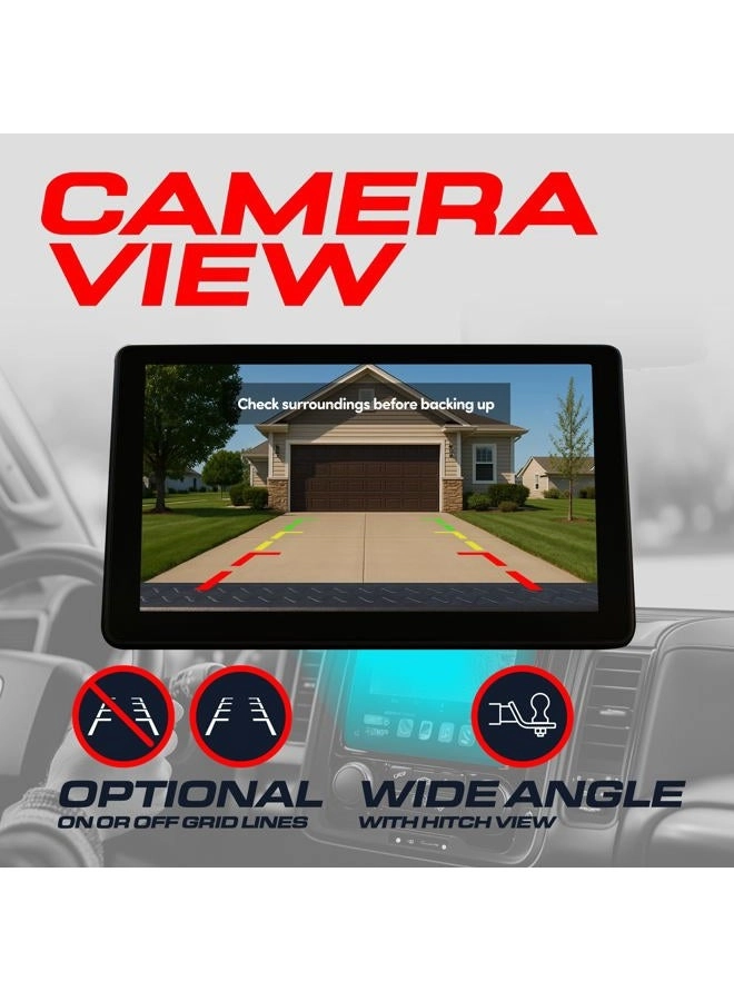 Tailgate Handle with Backup Camera - RCA 600 TV Lines