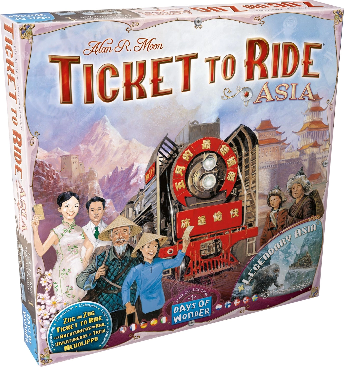 Ticket To Ride: Asia Map Collection