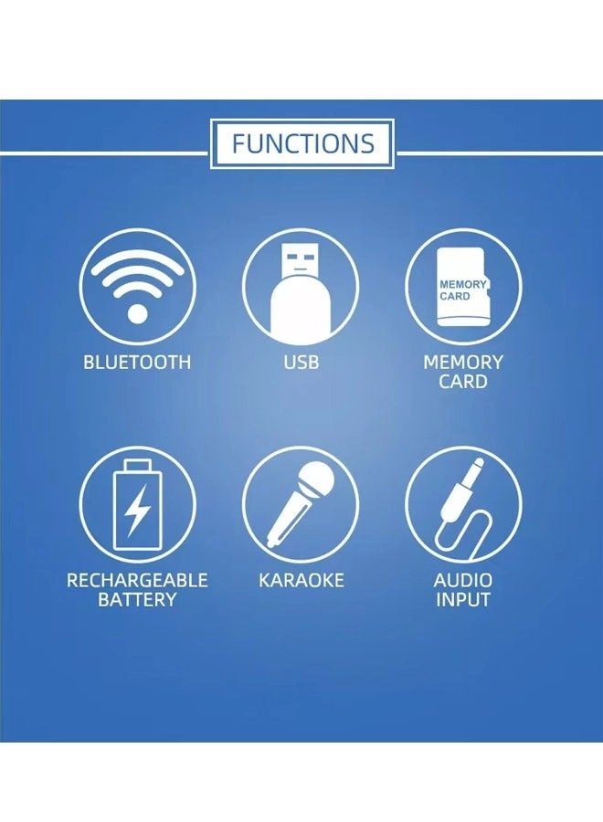 High-Power Portable Speaker - 20W