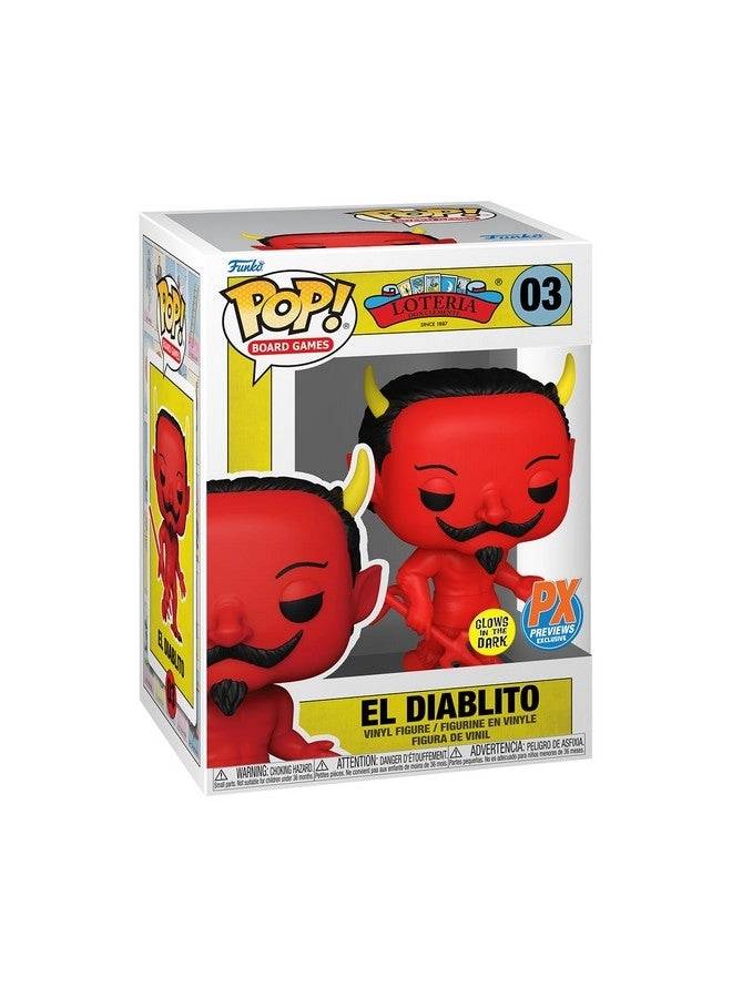 Loteria El Diablito - PX Vinyl Figure Glow-in-The-Dark