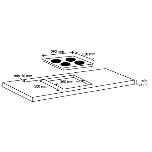 ewlpofds22463 Ceramic hob