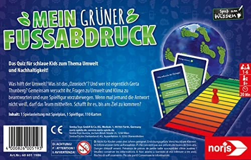 My Green Footprint Quiz Game - 8 years and up