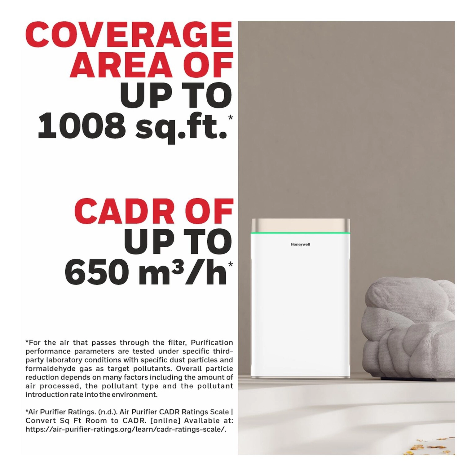 AirTouch U2 - 650 cubic metre per hour 1007.5 square feet