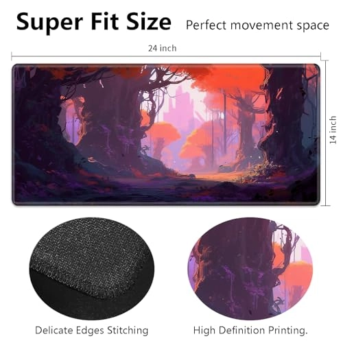 MTG Playmat Rubber Gaming Mouse Pad - 60.96x35.56 cm