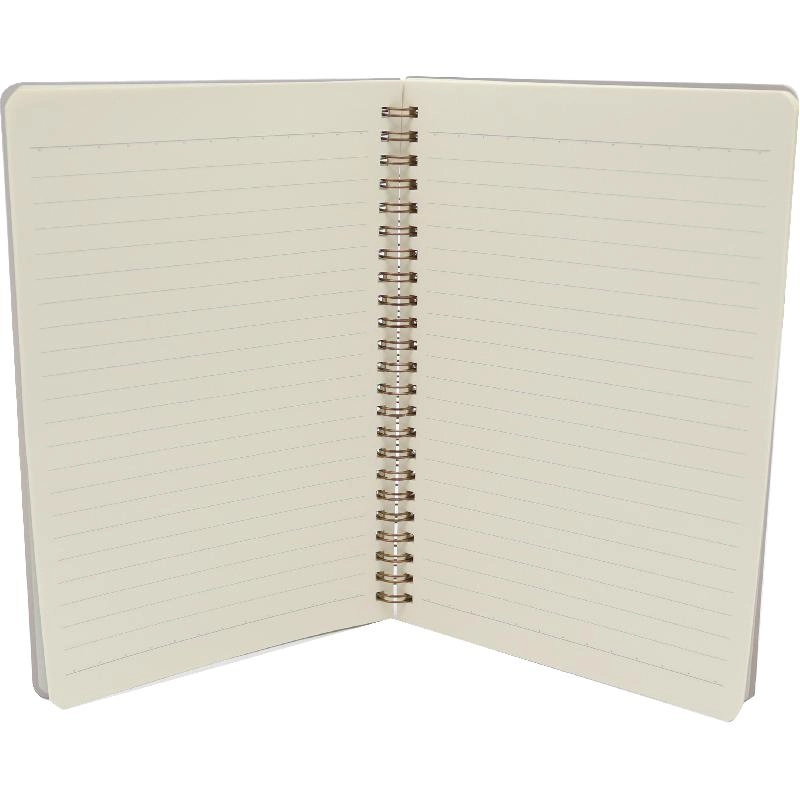 Notebook 19 X 26 cm Spiral - Grid 100 Sheets