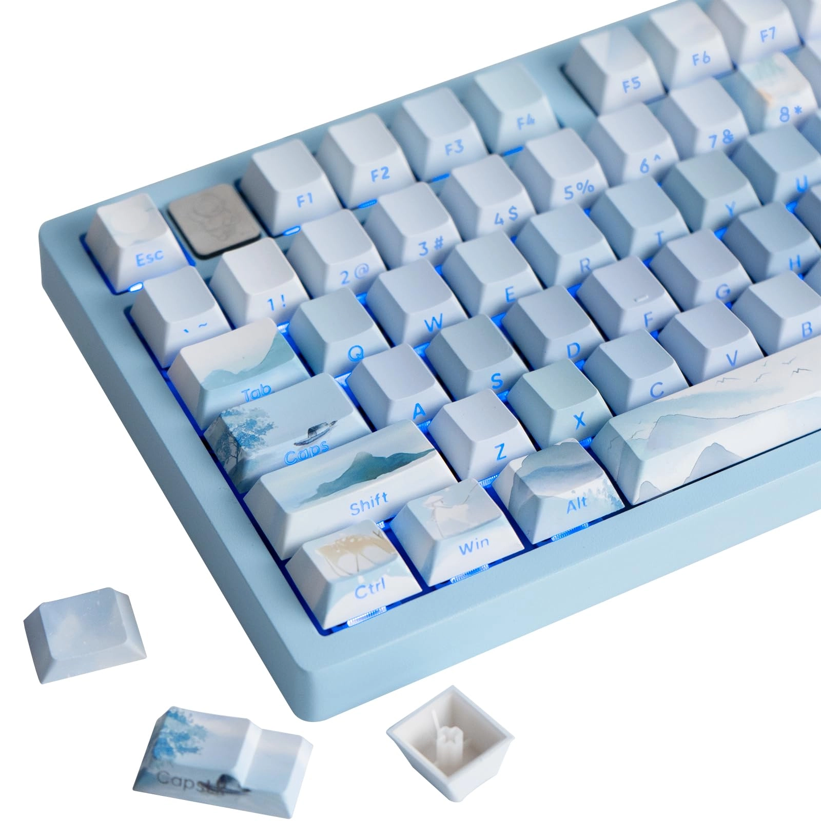 GEKUCAP Picturesque Scenery-Landscape Painting - USB-C