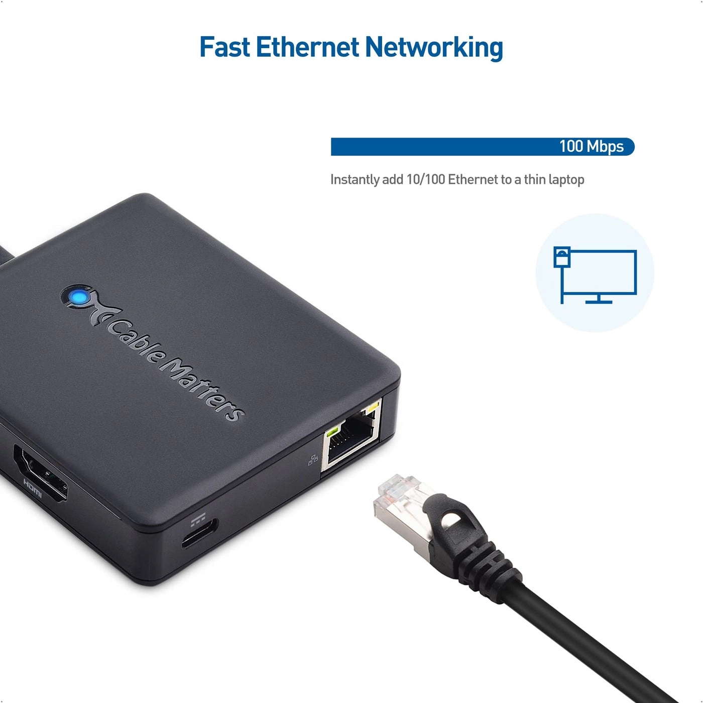 Dual Monitor USB C Hub - Thunderbolt 4 USB4 Thunderbolt 3