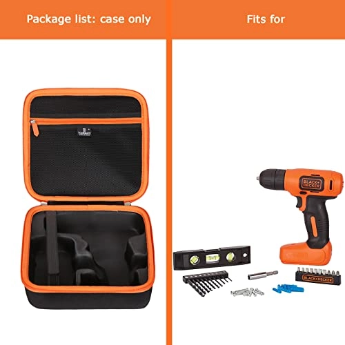 Hard Travel Case - Black 9.4*8.5*4.7 inches