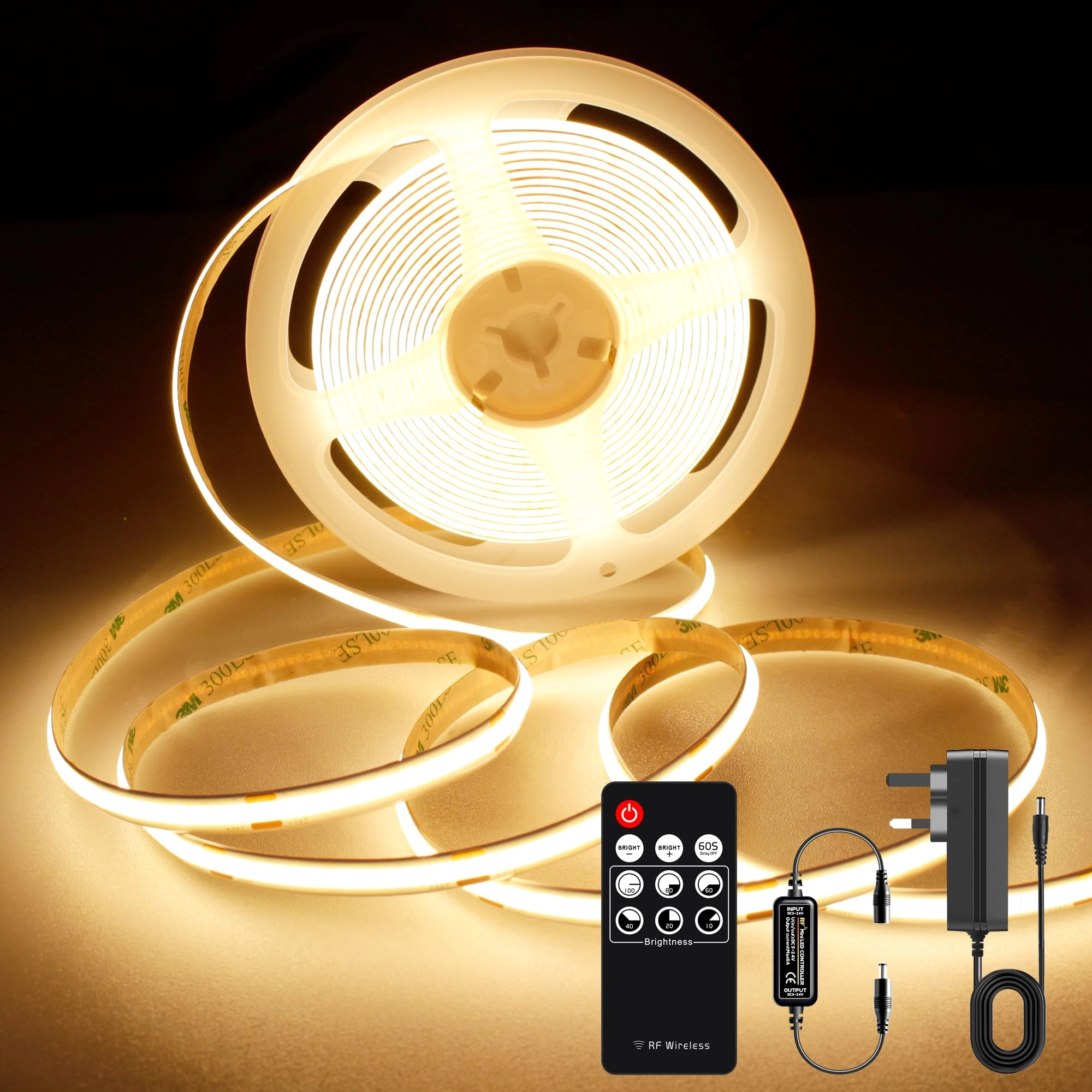 axmotut COB LED Strip - 3 m