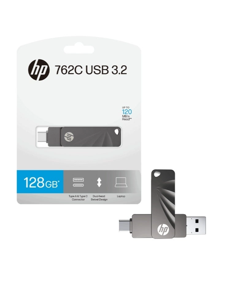 762C - USB 3.2 USB-A USB-C 128GB