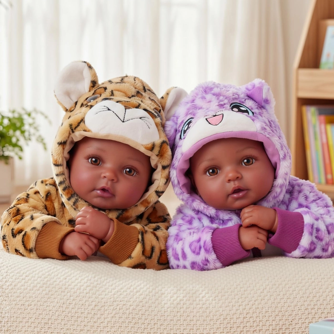 Reborn Baby Doll - 17 inch Soft Body Twins Ages 3+