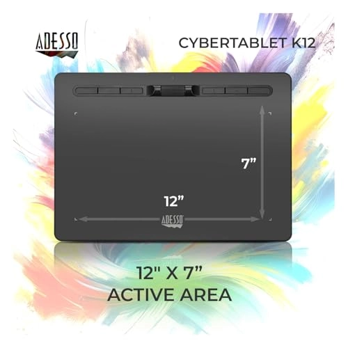 CyberTablet K12 - 12″ x 7″ with 8 Customizable Keys 8192 Levels