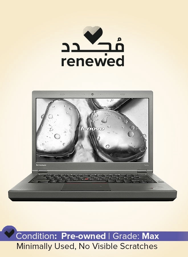 Lenovo (Renewed) ThinkPad T440P - 14'' 256GB 4GB Core i7