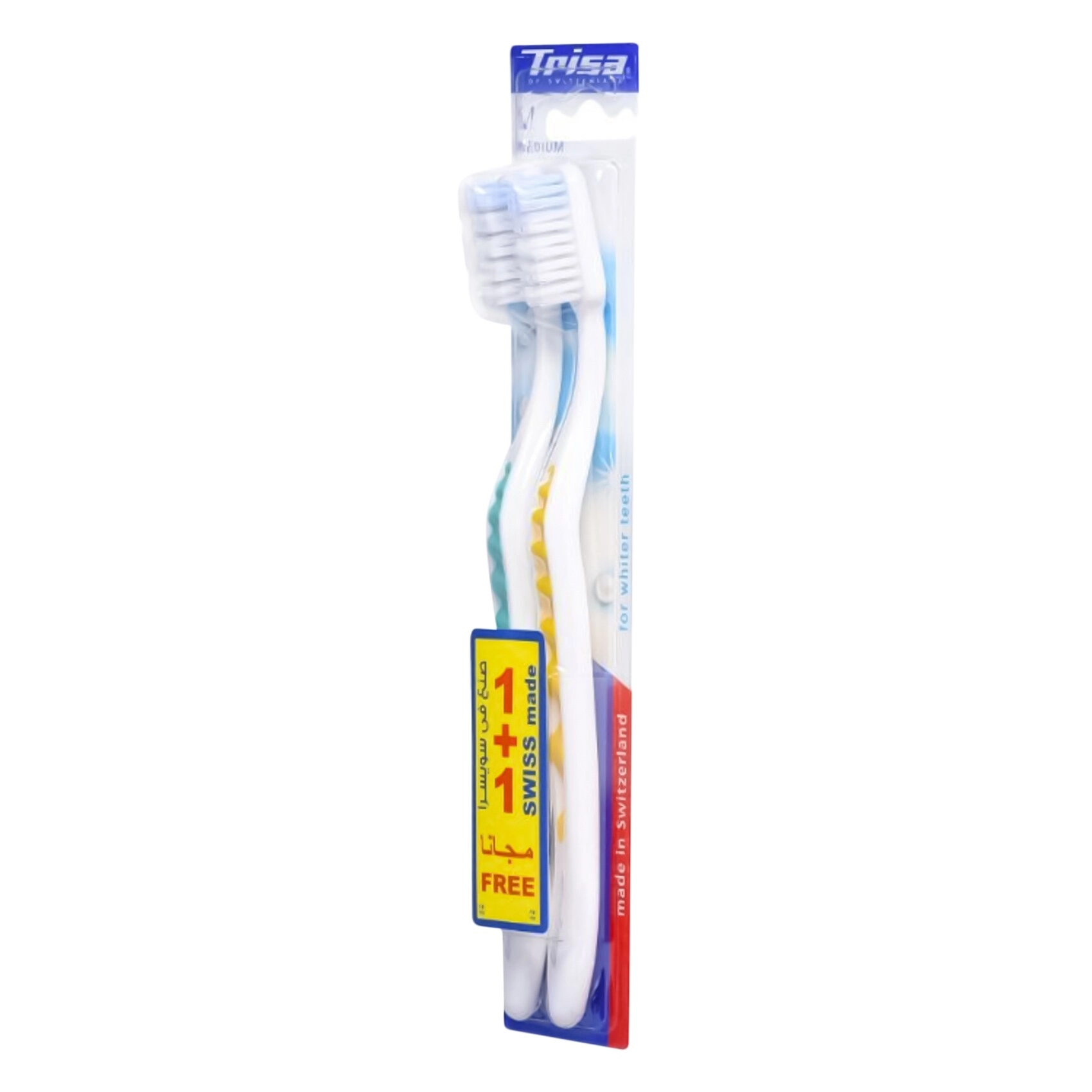 Pearl White Toothbrush - Medium 2-Piece Pack