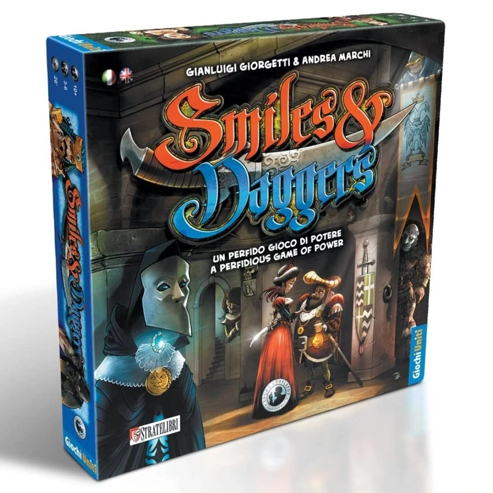 Giochi Uniti Smiles and Daggers - Card Game