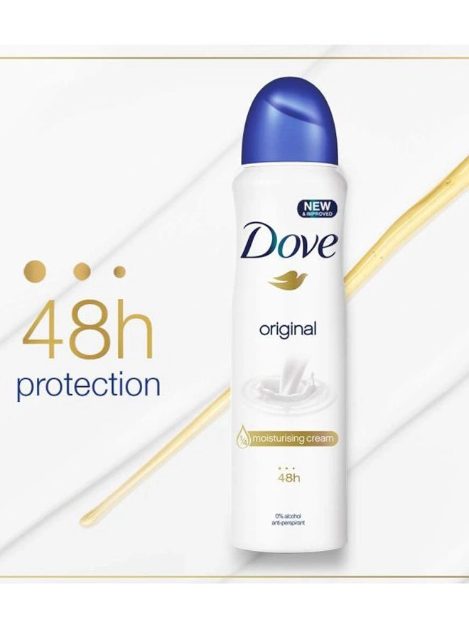 Extra Fresh Dry Antiperspirant Deodorant Spray - 2X150 ml