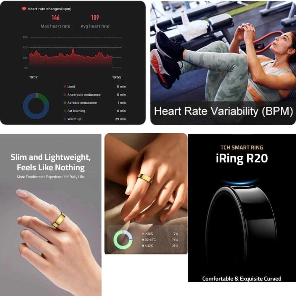 R20 - Health & Fitness Tracker Sleep Monitoring